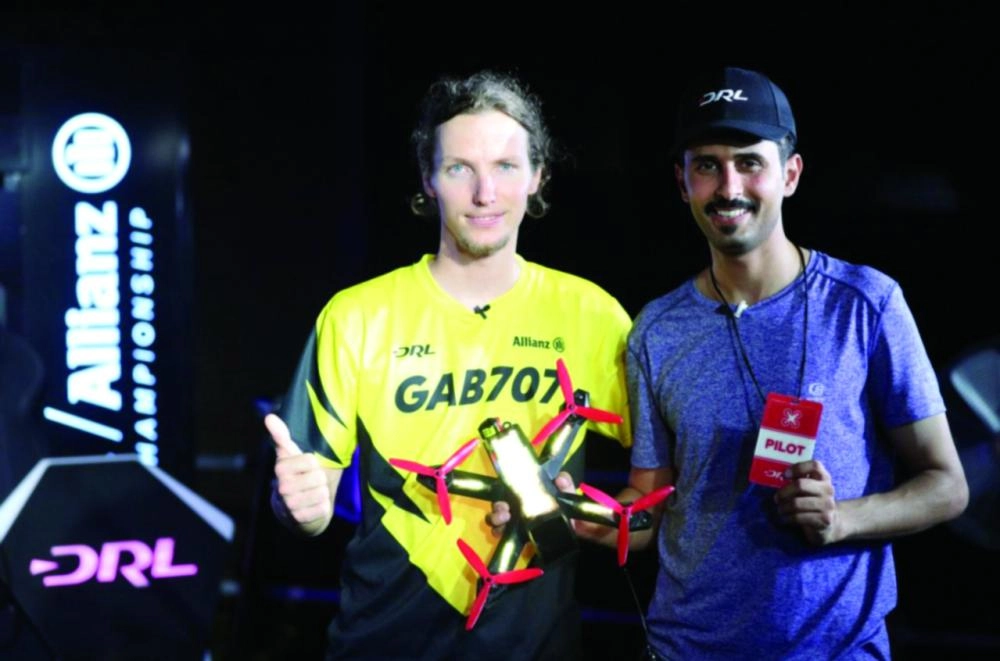 مشاركان في نهائي أبطال الدرونز العالمي بجدة (مكة) 