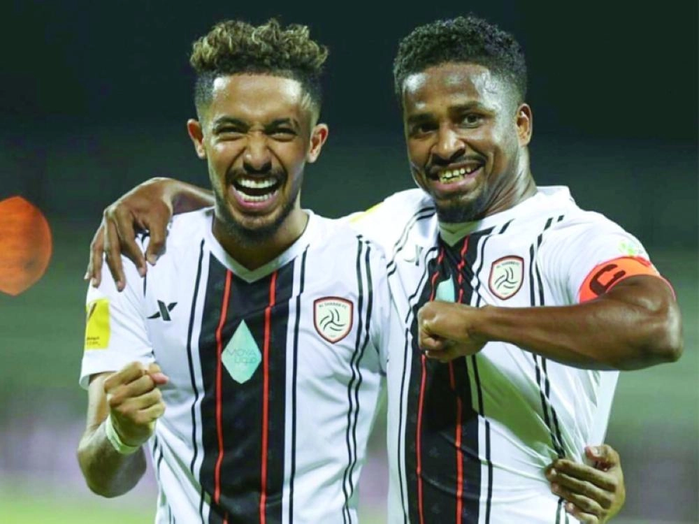 باهبري والشمراني يحتفلان بالفوز على الفيحاء (إعلامي الشباب)