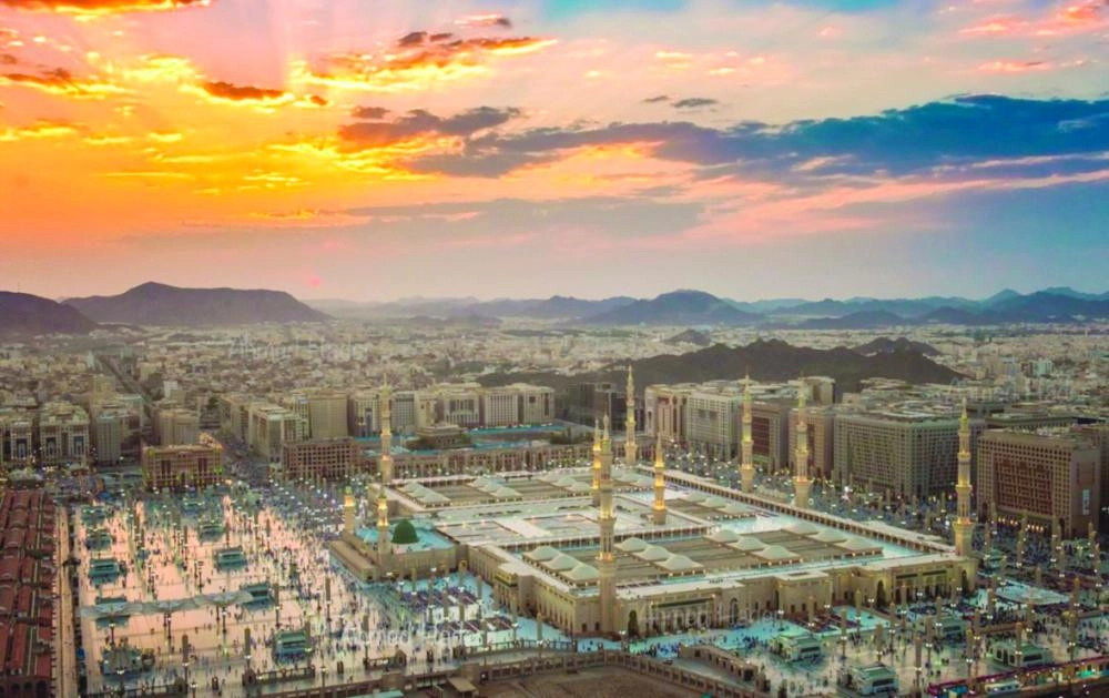 منظر جوي للمدينة المنورة