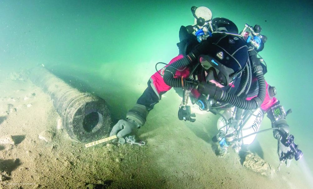 



بقايا السفينة                  (Science Nordic)