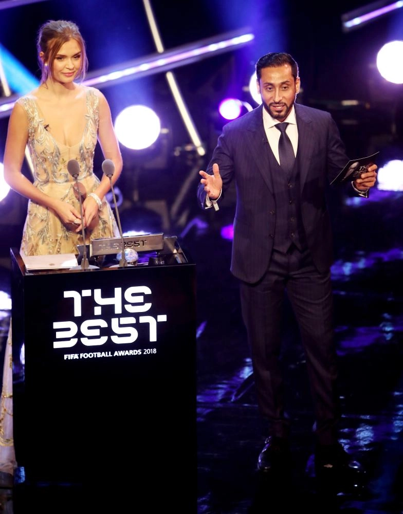 سامي الجابر قدم جائزة اللعب النظيف (د ب أ)