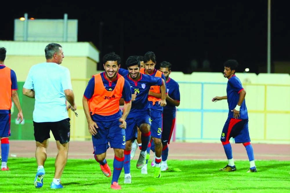 من تدريبات الحزم