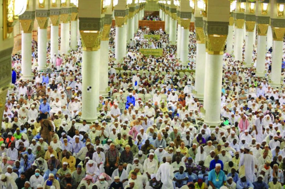 






خطبة الجمعة من الحرم النبوي         (واس)