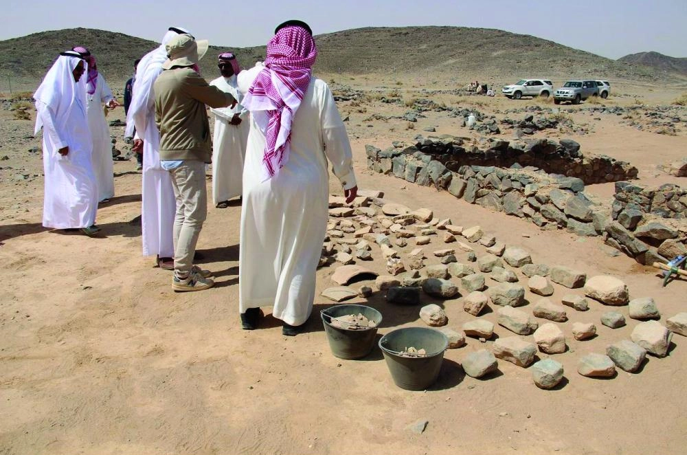 






من الاكتشافات الأثرية                                             (واس)