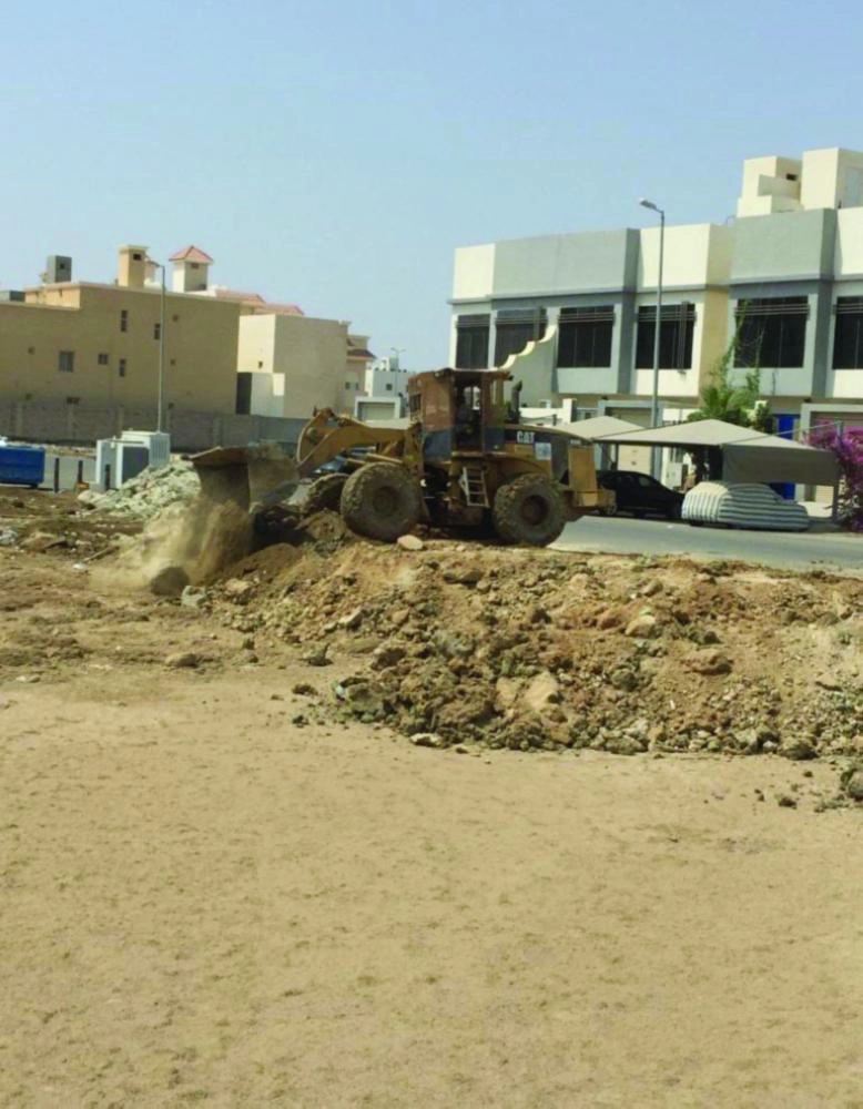 جانب من ازالة مخالفات البناء 