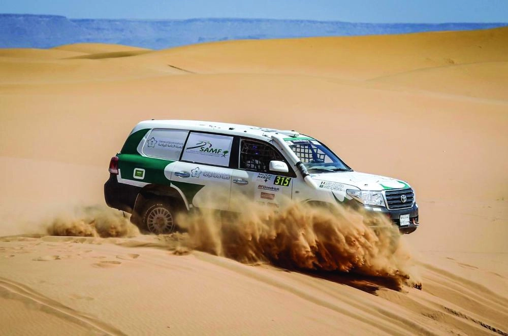 جانب من السباق