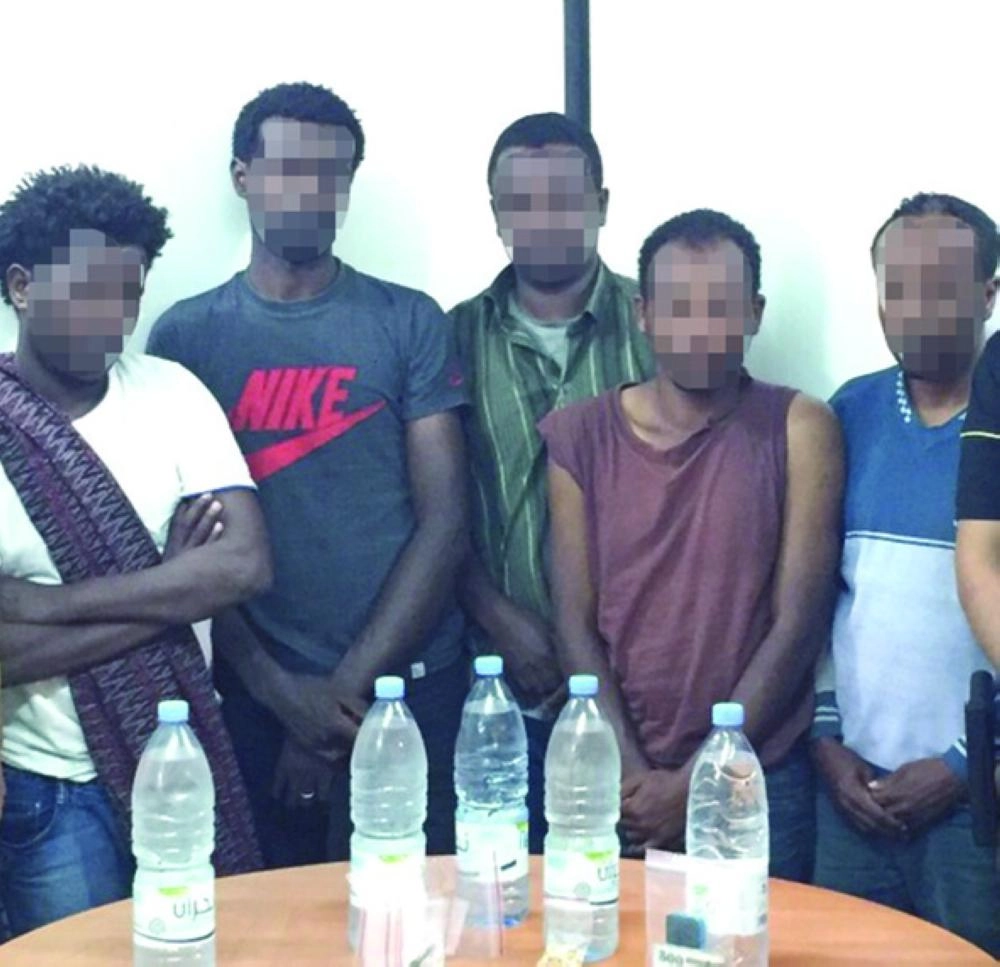 مقبوض عليهم في حملات سابقة                                            (مكة)