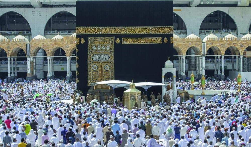 






من خطبة الجمعة في الحرم المكي          (واس)