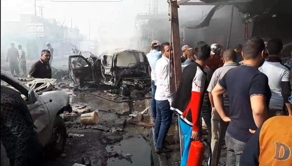 






من آثار التفجير                    (تويتر)