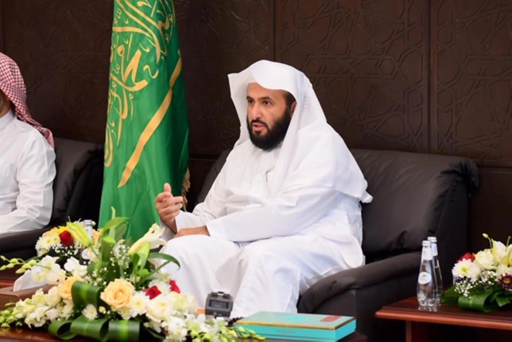 وليد الصمعاني خلال تدشين المحاكم العمالية (مكة)  