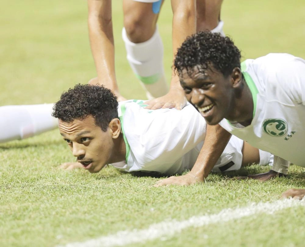 فرحة تركي العمار بالهدف الأول في أستراليا (الاتحاد السعودي)