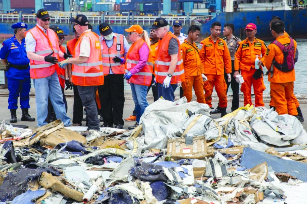 






الصندوق الأسود وجد ضمن حطام الطائرة المنكوبة       (د ب أ)