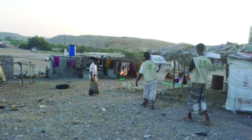 المساعدات السعودية إلى حضرموت (واس)