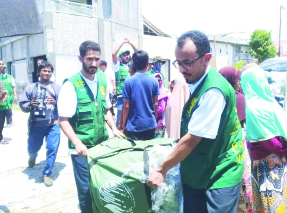 






من مساعدات مركز الملك سلمان للإغاثة                              (واس)