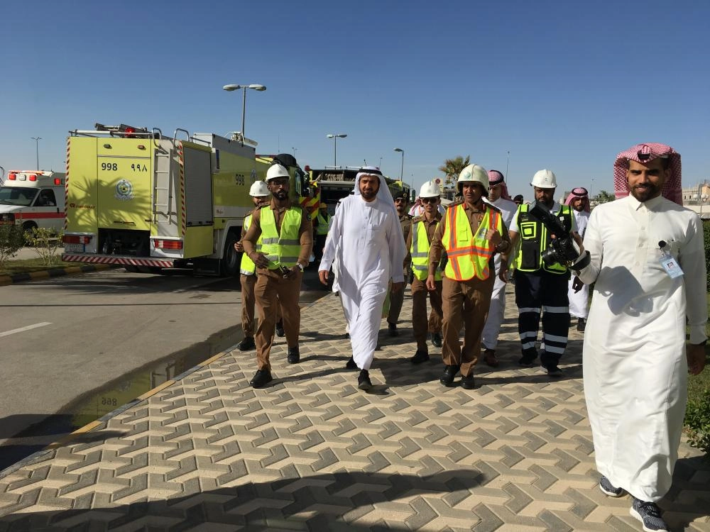 الربيعة متفقدا جاهزية خطة الإخلاء (مكة)