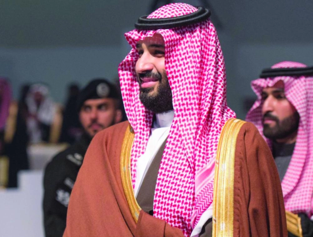 ولي العهد خلال الحفل