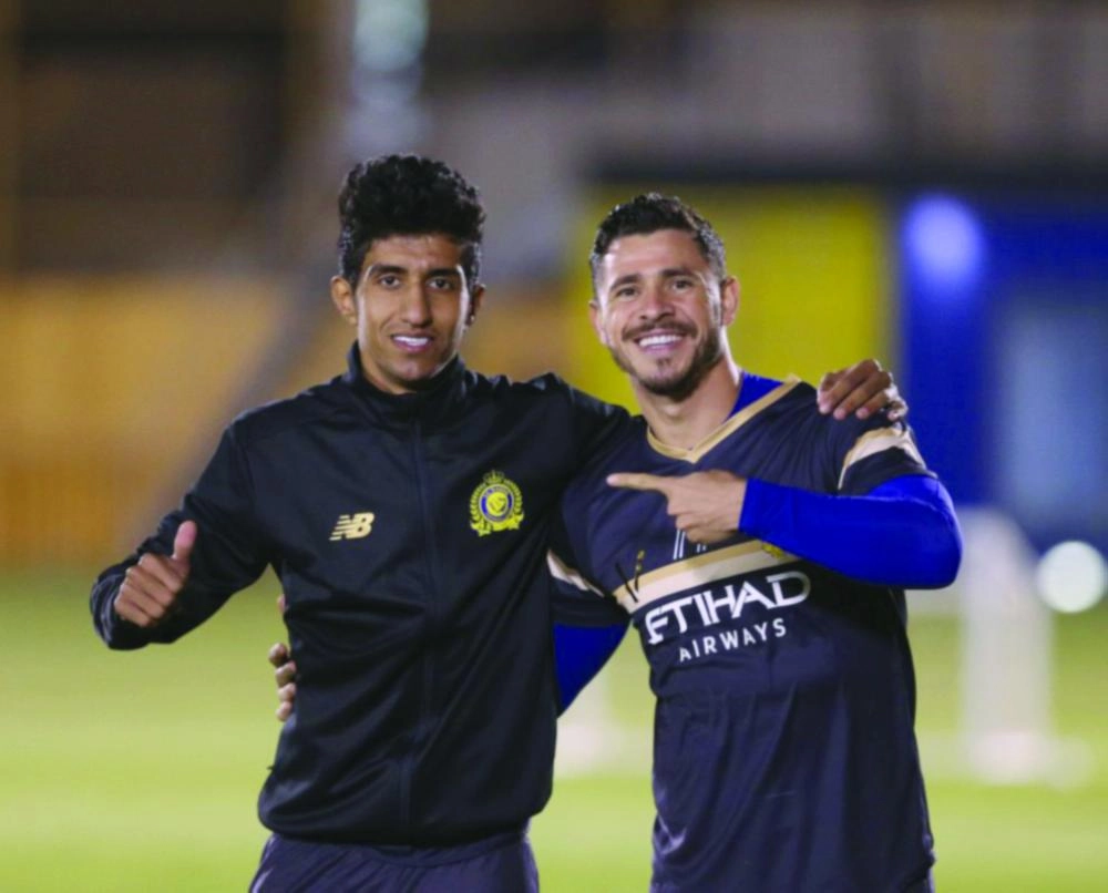 






جانب من تدريبات النصر             (إعلامي النصر)