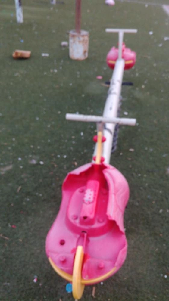 ألعاب طالتها يد التخريب (مكة)