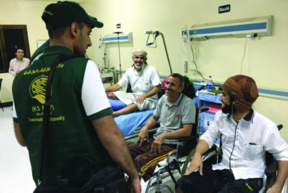 






فريق المركز يطمئن على المصابين خلال علاجهم في السعودية