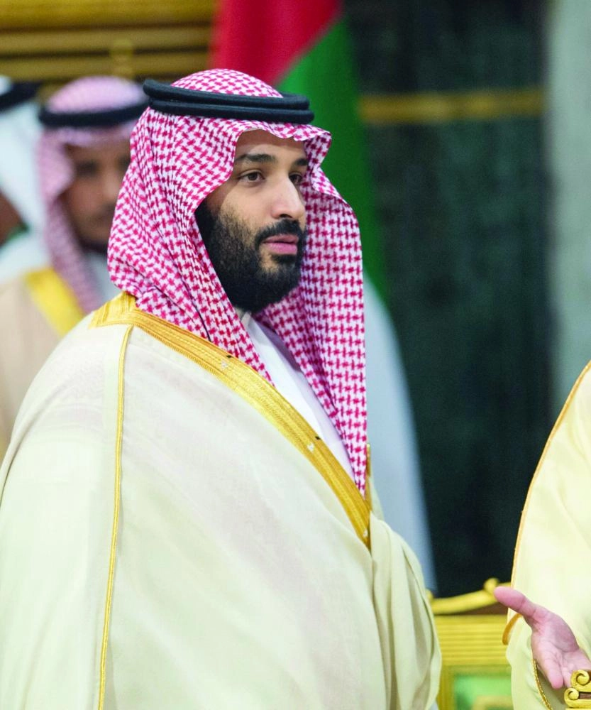 ولي العهد خلال القمة