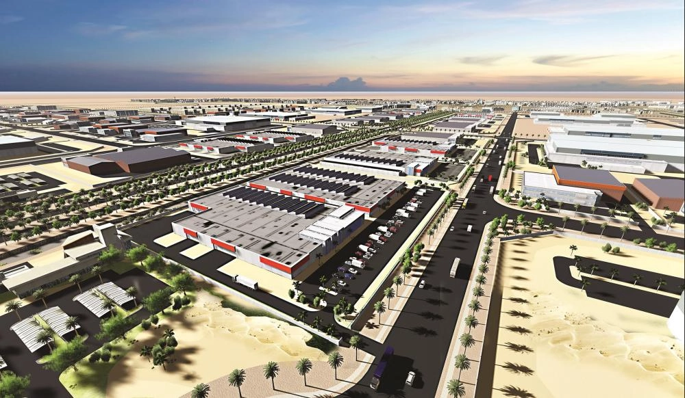 تخيلية لمدينة سبارك (أرامكو السعودية)