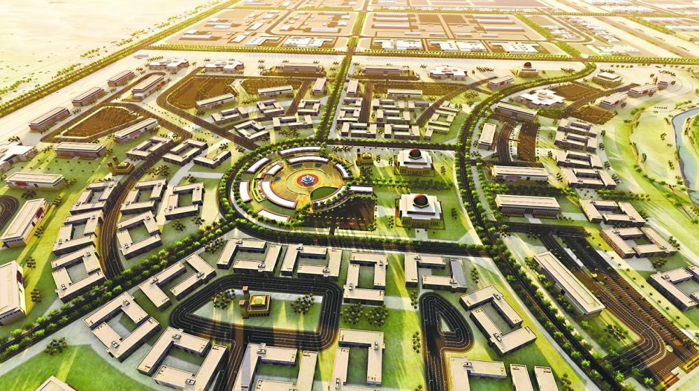 تخيلية لمدينة سبارك (أرامكو السعودية)