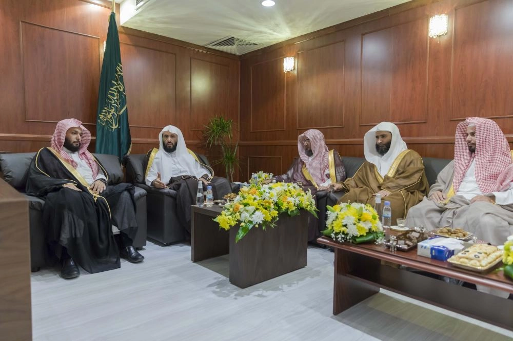 وليد الصمعاني في لقاء مع قضاة ومنسوبي الوزارة في مكة المكرمة (مكة)