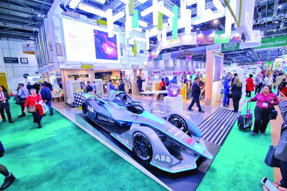 






حملة ترويجية أطلقتها الخطوط السعودية للسباق                 (إعلامي الخطوط السعودية)