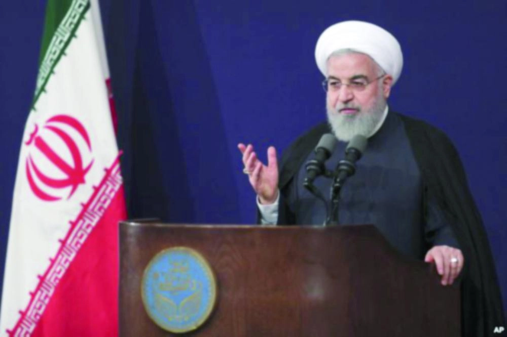 الرئيس الإيراني حسن روحاني
