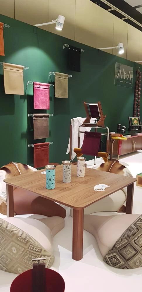 قطع أثاث عرضت خلال أسبوع التصميم                              (مكة)