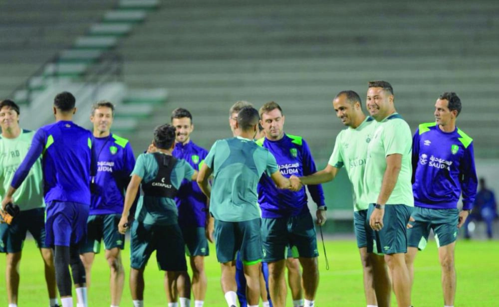 






جانب من تدريبات الأهلي                         (إعلامي الأهلي)