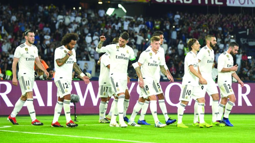 لاعبو ريال مدريد عقب إقصاء كاشيما (موقع البطولة)