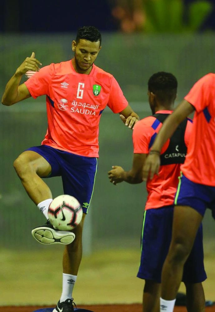 



جانب من تدريبات الأهلي  (إعلامي الأهلي)