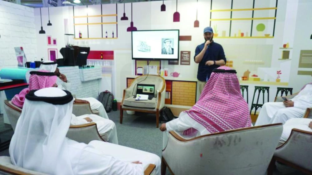 إحدى الفعاليات المصاحبة بالمعرض (مكة)