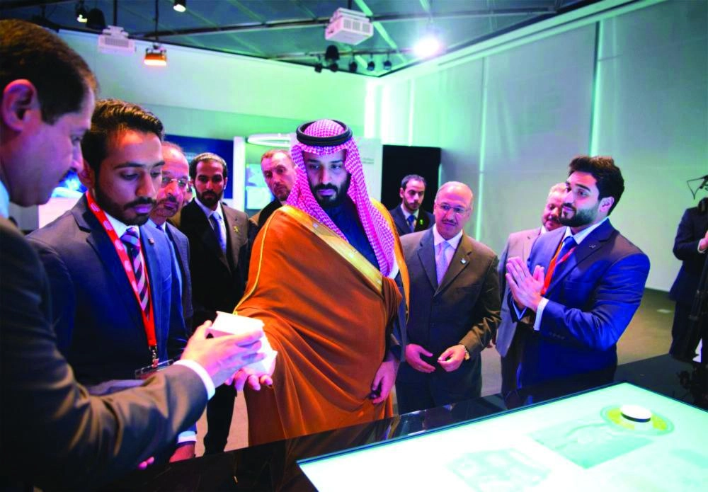 من زيارة ولي العهد لمعهد ماساتشوستس