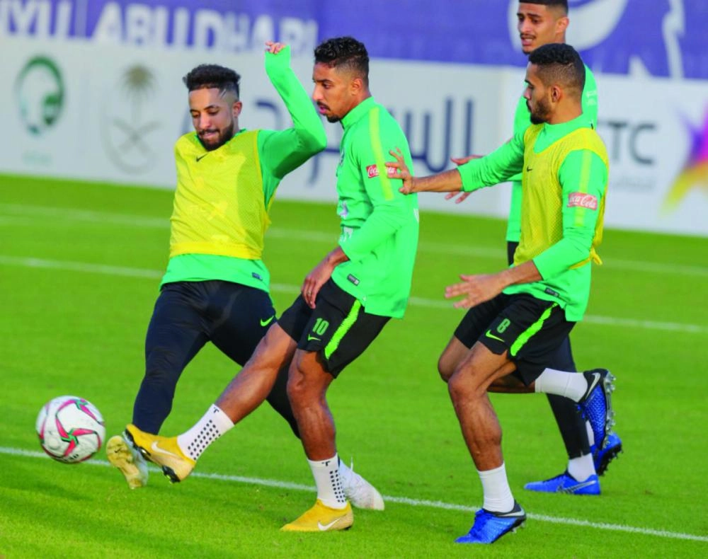 جدية وإصرار في مران الأخضر (إعلامي المنتخب السعودي)