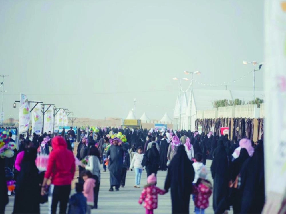 من فعاليات ربيع بريدة 40                                         (واس)