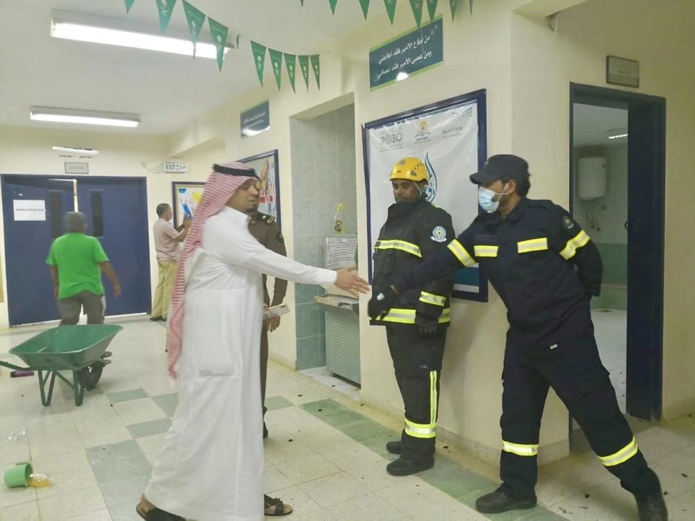 



جهات حكومية شاركت في المكافحة