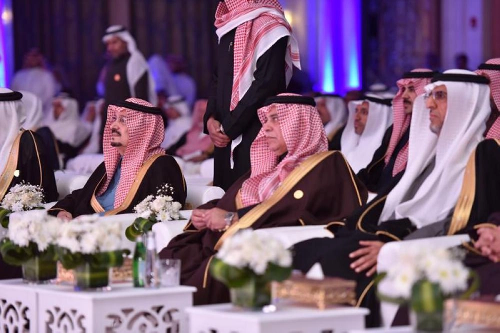 فيصل بن بندر خلال الحفل (مكة)