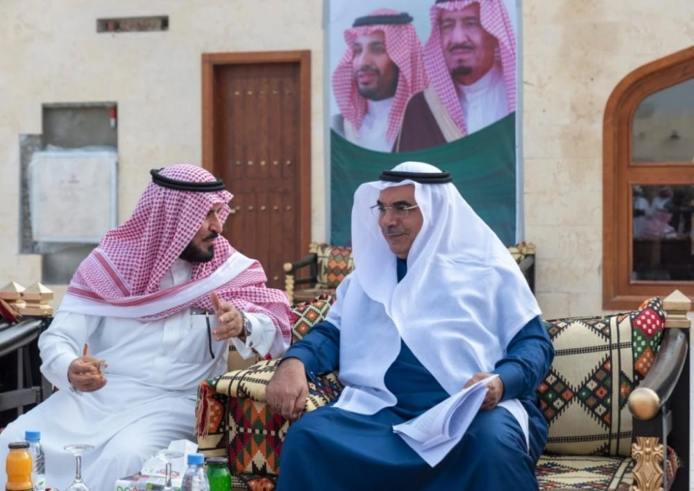 الجبير يتحدث خلال المؤتمر الصحفي (مكة)