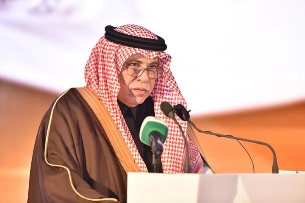 






القصبي يلقي كلمته في حفل تسليم الجوائز                                      (هيئة المواصفات)