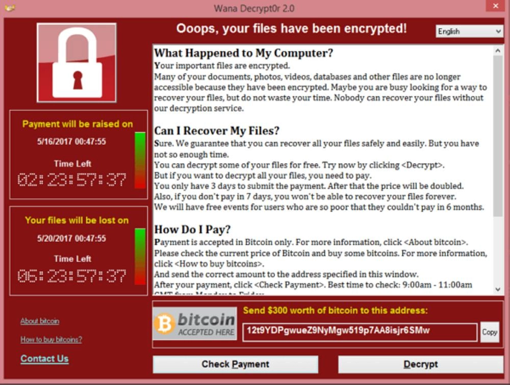 WannaCry Ransomware