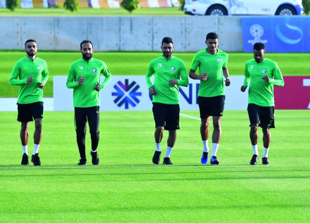 المنتخب السعودي في كامل جاهزيته لمواجهة الغد (إعلامي المنتخب)