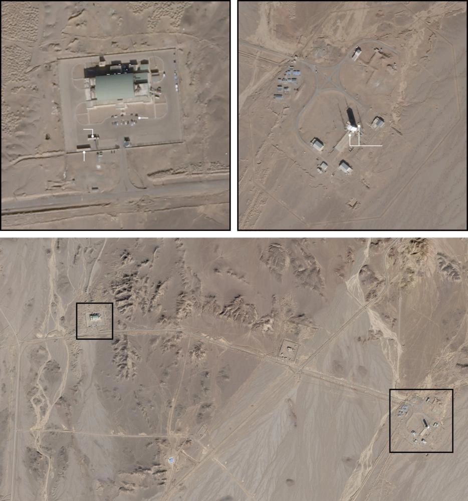 صور فضائية لقاعدة الإمام الخميني الفضائية