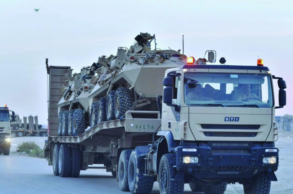 






إحدى المعدات العسكرية التابعة للحرس الوطني            (مكة)