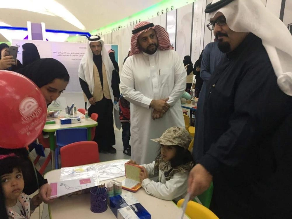 جانب من افتتاح المعرض (مكة)