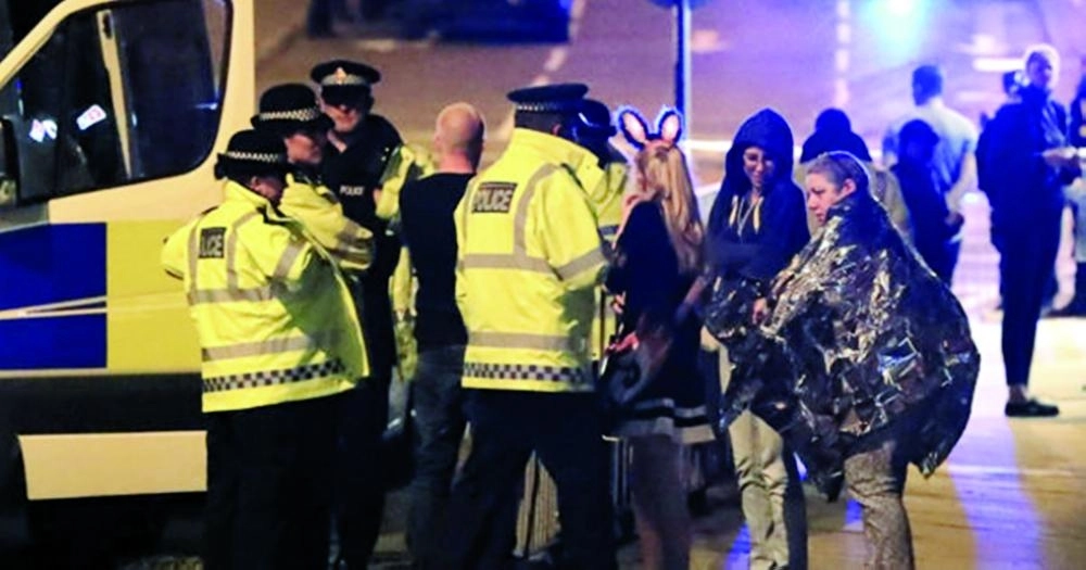 






تفجير مانشستر في إنجلترا عام 2017