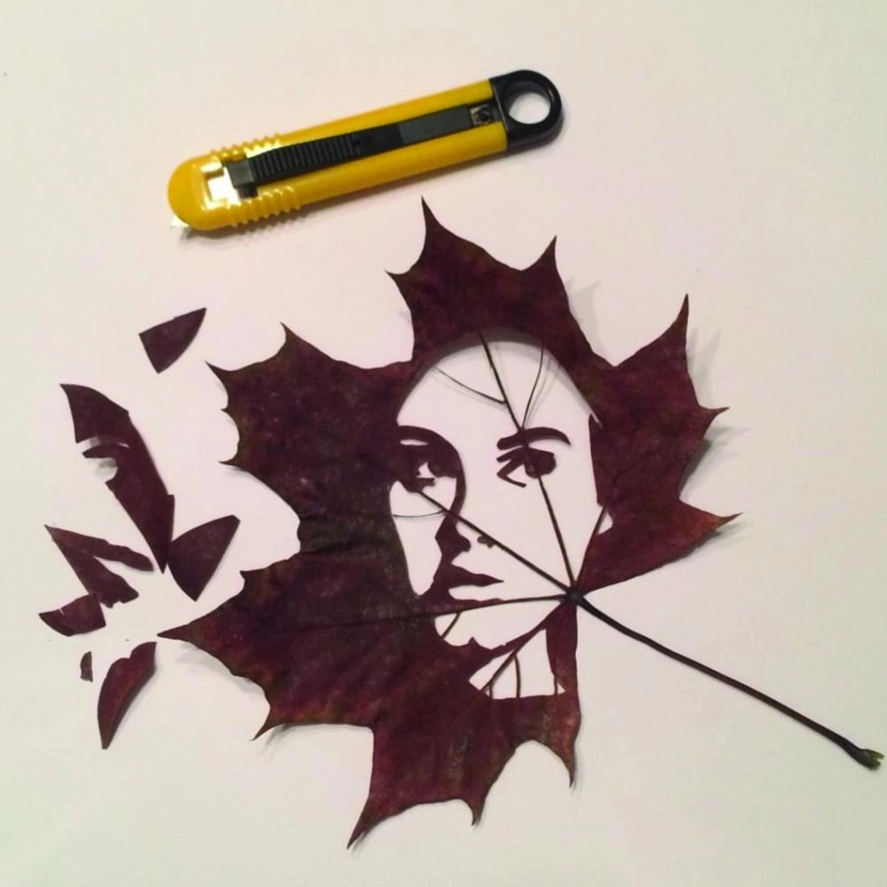 






تجربة الرسم باستخدام ورق الشجر