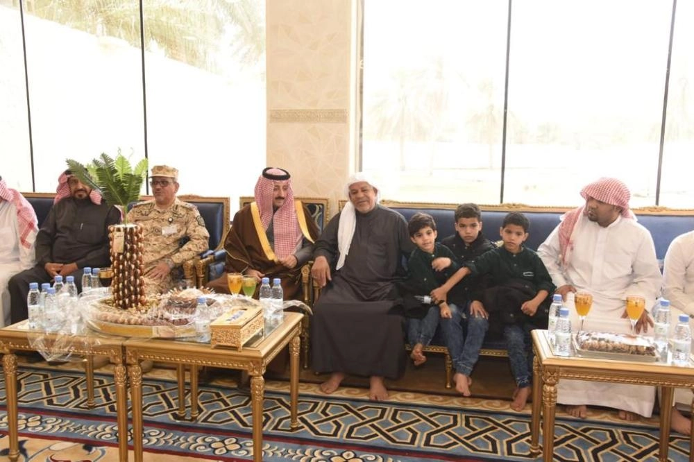 الأمير بدر في عزاء الشهيد بوحميد