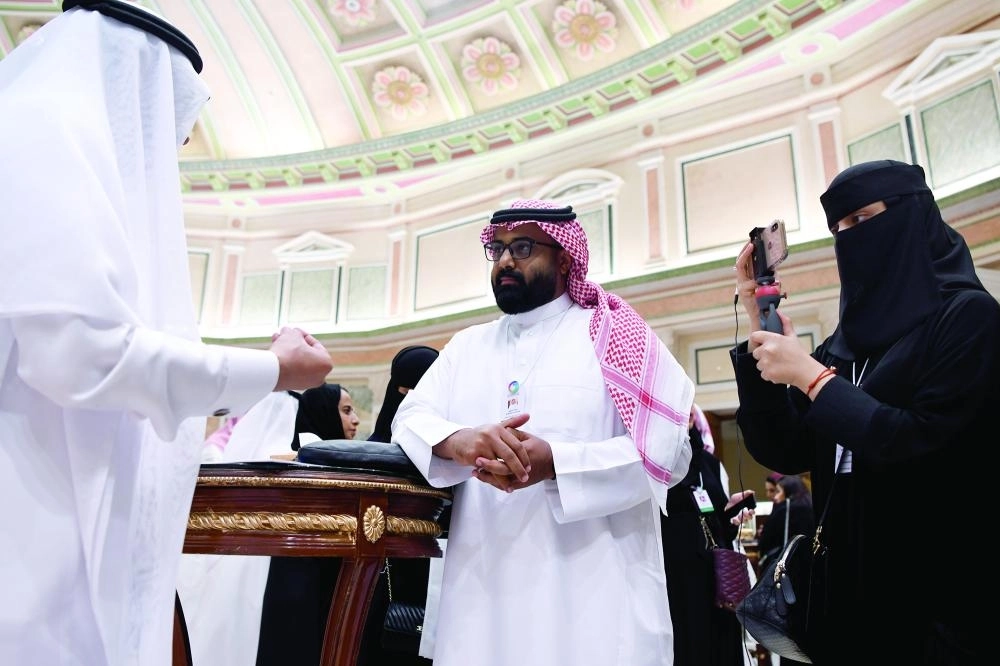 من حضور المنتدى (مفلح الحبابي)